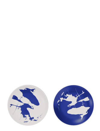 'Le Monde de Charlotte Perriand Neige' 2 service plate set ⌀ 33 cm