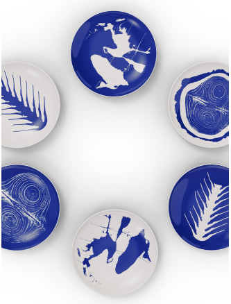 'Le Monde de Charlotte Perriand Arête' 2 dessert plate set ⌀ 20,5 cm #