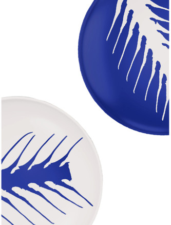 'Le Monde de Charlotte Perriand Arête' 2 dessert plate set ⌀ 20,5 cm #
