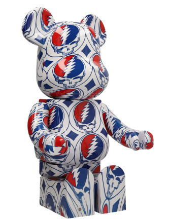 Be@rbrick Grateful Dead Steal Your Face 1000% #