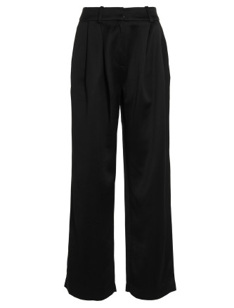 Pants with front pleats