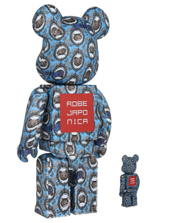 Be@rbrick Robe Japonica Mirror 100% & 400% #