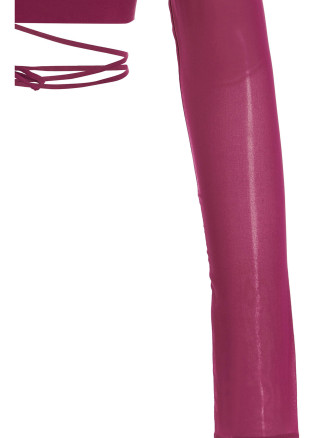 Cropped georgette top #