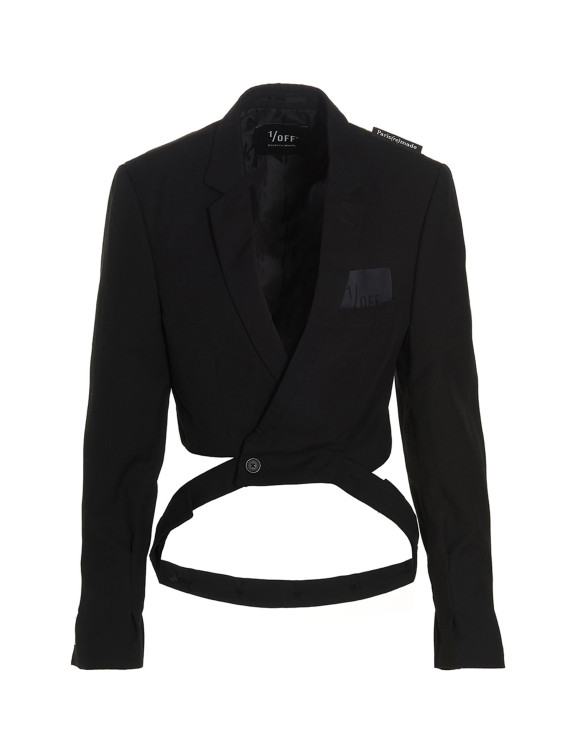 'Cropped' blazer jacket #1