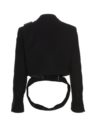 'Cropped' blazer jacket #