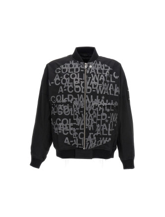 'Imprint' bomber jacket