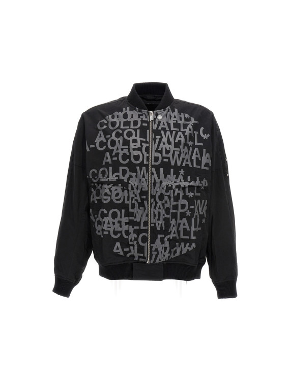 'Imprint' bomber jacket #1