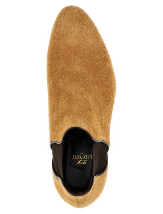 'Desert enamel' ankle boots #