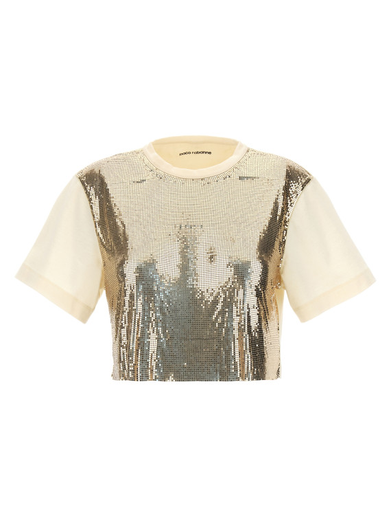 Metal sequin top #1