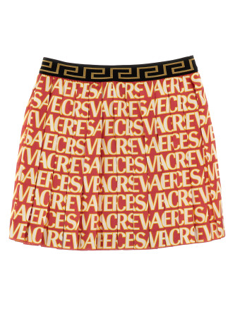 'Versace Allover Kids' capsule La Vacanza skirt