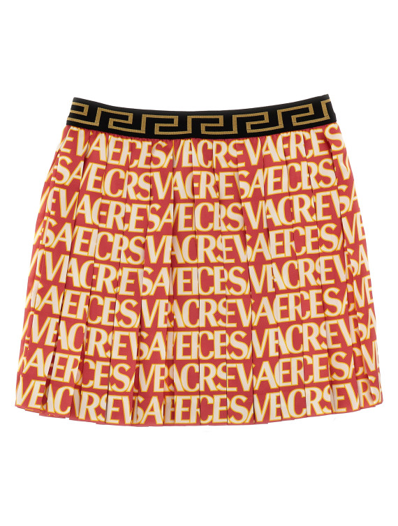 'Versace Allover Kids' capsule La Vacanza skirt #1