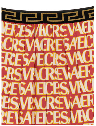 'Versace Allover Kids' capsule La Vacanza skirt #