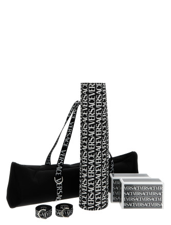 Versace Allover yoga duffel bag