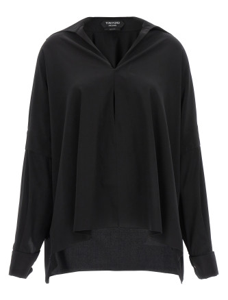 Crepe de chine shirt