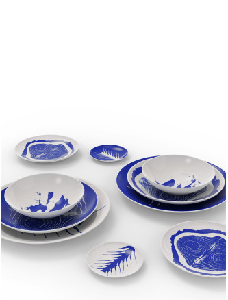 'Le Monde de Charlotte Perriand Neige' 2 soup plate set ⌀ 20 cm #