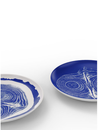 'Le Monde de Charlotte Perriand Tronc' 2 service plate set ⌀ 33 cm #