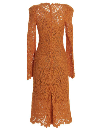Macramé lace dress #