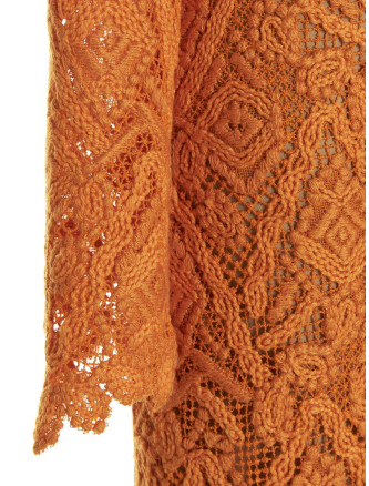 Macramé lace dress #