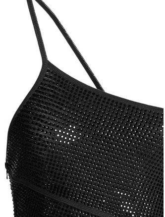 Sequin one shoulder dress #