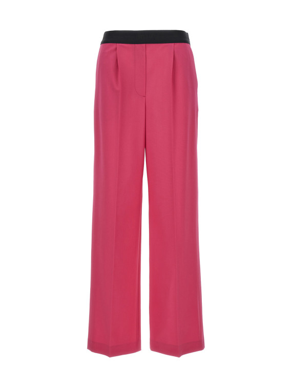 Pants with front pleats #1