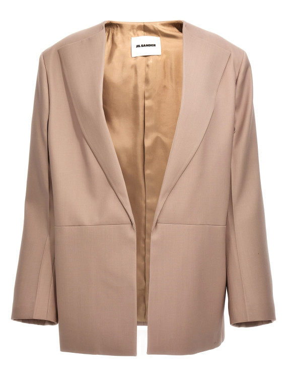 Single-breasted blazer jacket #1