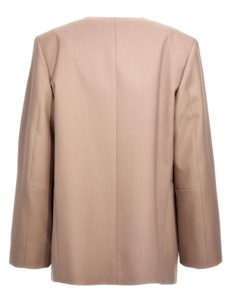 Single-breasted blazer jacket #