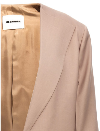 Single-breasted blazer jacket #