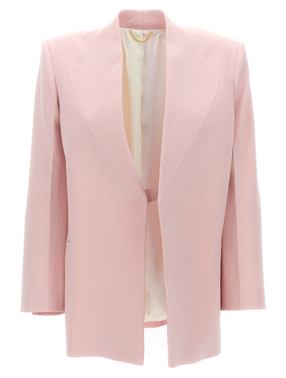 Single-breasted blazer jacket #1