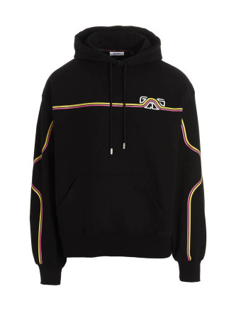 'Waved Logo' hoodie