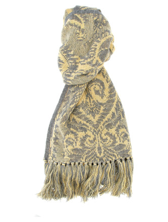 'Barocco' jacquard scarf