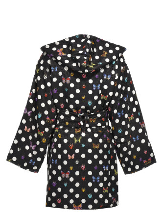 'Heritage Butterflies & Ladybugs Polka' bathrobe #