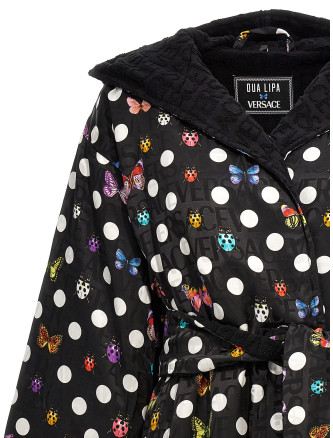 'Heritage Butterflies & Ladybugs Polka' bathrobe #