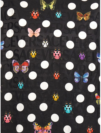 'Heritage Butterflies & Ladybugs Polka' bathrobe #