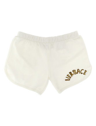 La Vacanza logo embroidery capsule shorts