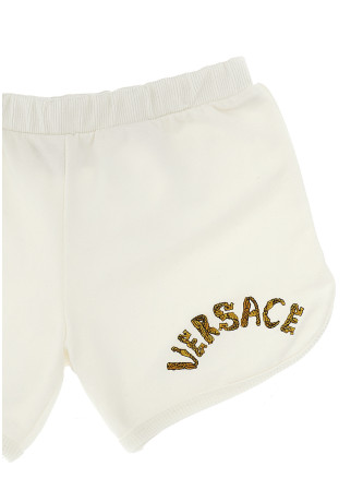 La Vacanza logo embroidery capsule shorts #