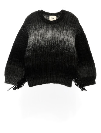 Fringed sweater