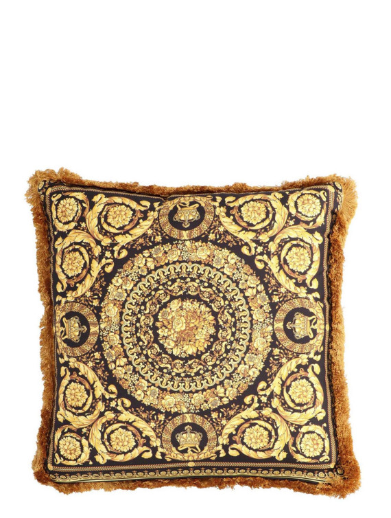 Cushion with fringes #1