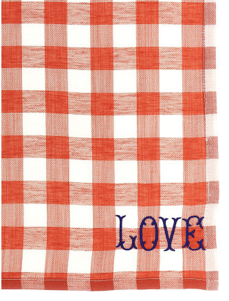'Love' napkin #