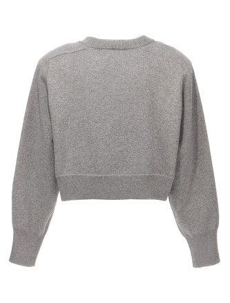 'Firm Knit Cropped' sweater #