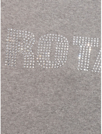 'Firm Knit Cropped' sweater #