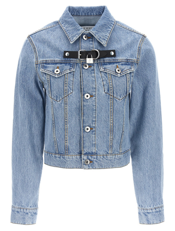 'Padlock Strap Trucker' jacket #1