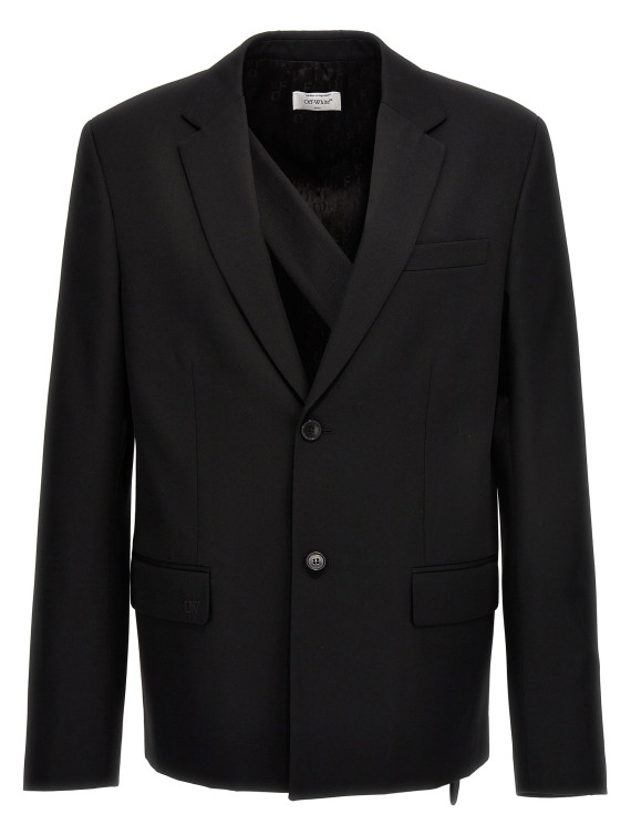 'OW Embroidery' blazer #1