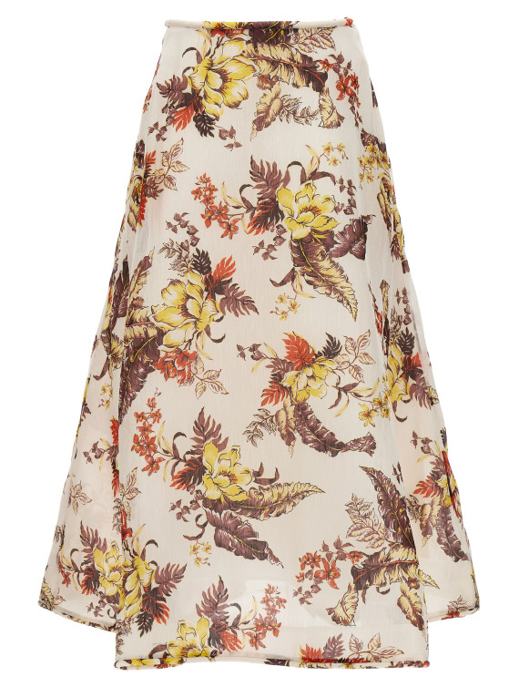'Matchmaker Floral Flare' skirt #1