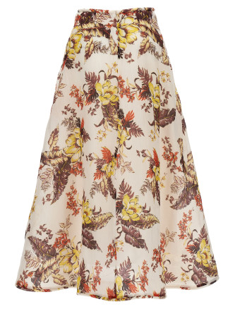 'Matchmaker Floral Flare' skirt #