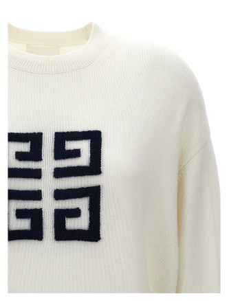 Flocked logo sweater #