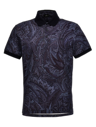 'Paisley' polo shirt