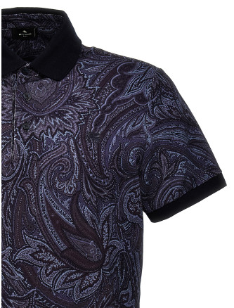 'Paisley' polo shirt #
