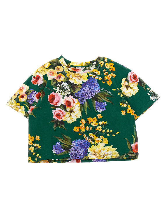 Floral print T-shirt #1