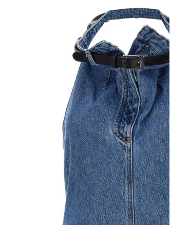 'Belt Halter Neck' dress #