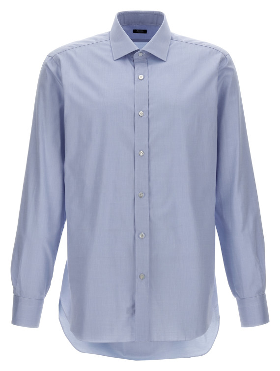 Textured cotton shirt #1